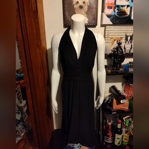 Jones Wear Black Halter Dress size 16